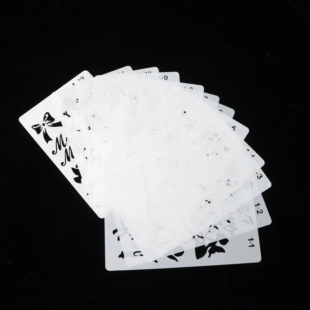 Wholesale custom Plastic Stencils Art Painting Template Student Stencil for Art And Craft Art Drawing