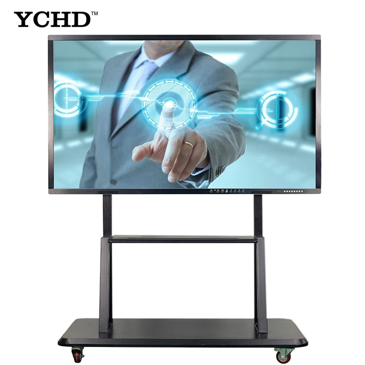 98 inch interavtive whiteboard touch screen all in one computer for video confercence