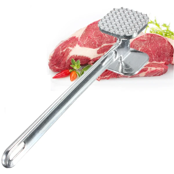 Mallet Kitchen Aluminium Metal Tenderizer Steak Hammer Beef Meat Tenderizer