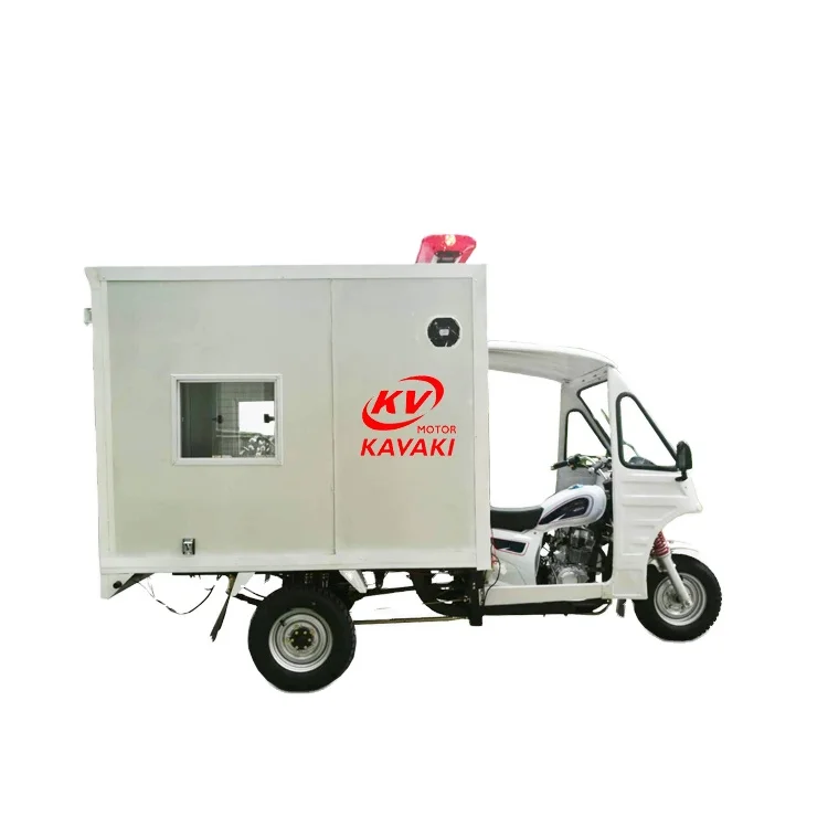 Hot Selling Ambulance 4x4 Tricycle Flexible Three Wheel Electric Ambulance With High Quality