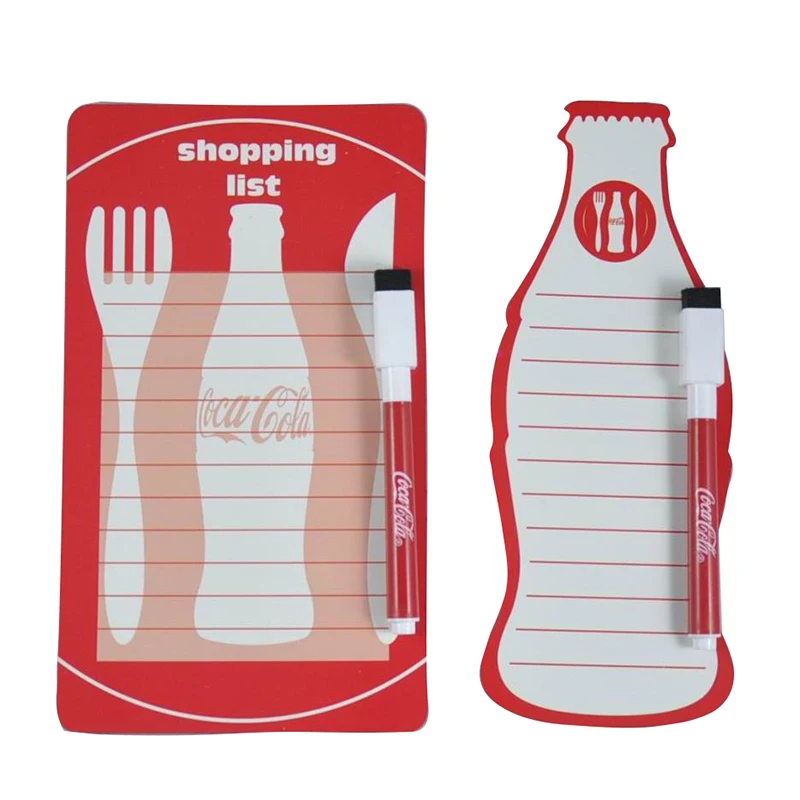 Funny Souvenir Dry Erase magnet kids writing board / Self-adhesive fridge magnet whiteboard