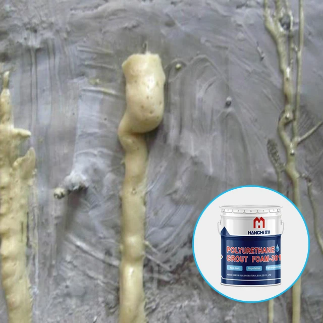 polyurea grout  polyurethane crack injection flexible hydrophobic polyurethane injection