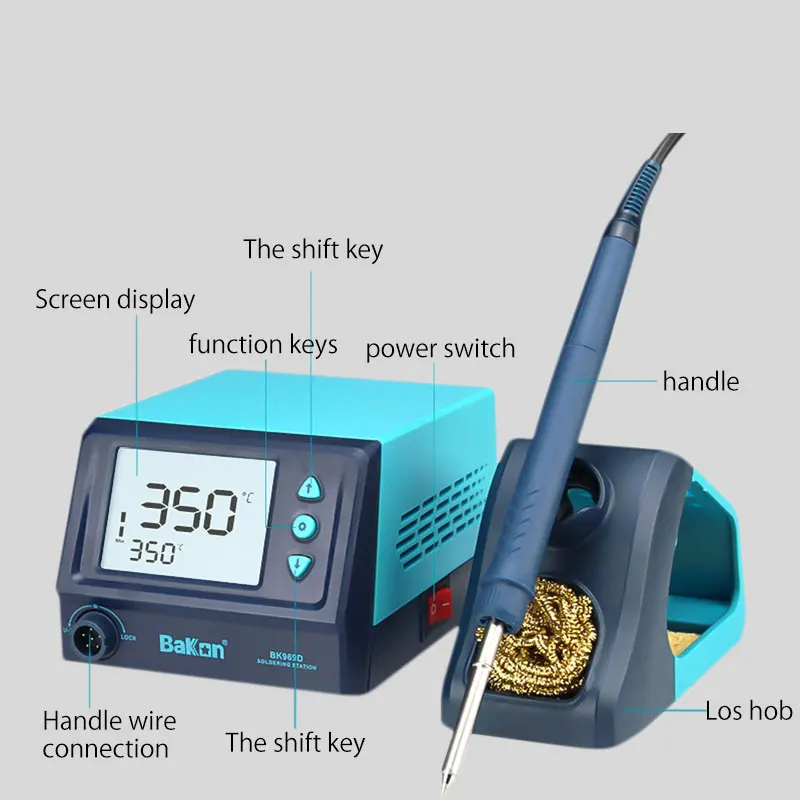 Soldering Station Repairing Laptop Motherboard Rework Welding Machine Thermostat Electric Soldering Iron Solder Wires