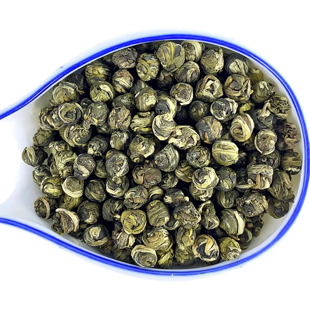 Wholesale Natural Jasmine Scented Green Tea Flavor Herb Tea Organic Jasmine Green Tea Ball