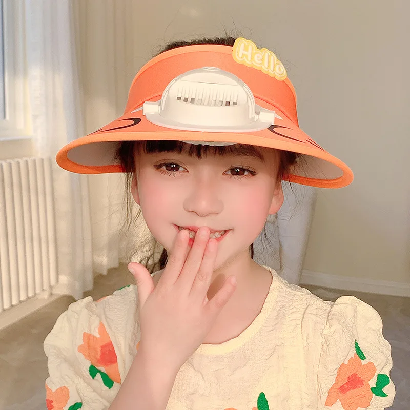 Детская летняя шляпа с большими полями и защитой от УФ-излучения