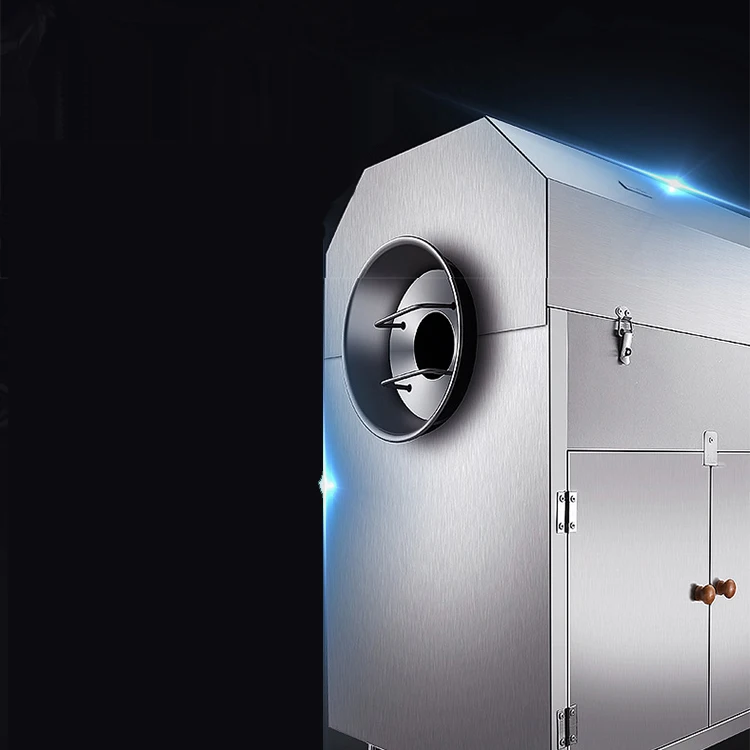 National Food Hygiene Standards Full Automatic Commercial Chestnut Roasting Machine/Sunflower Seed/Peanut Roaster Machine