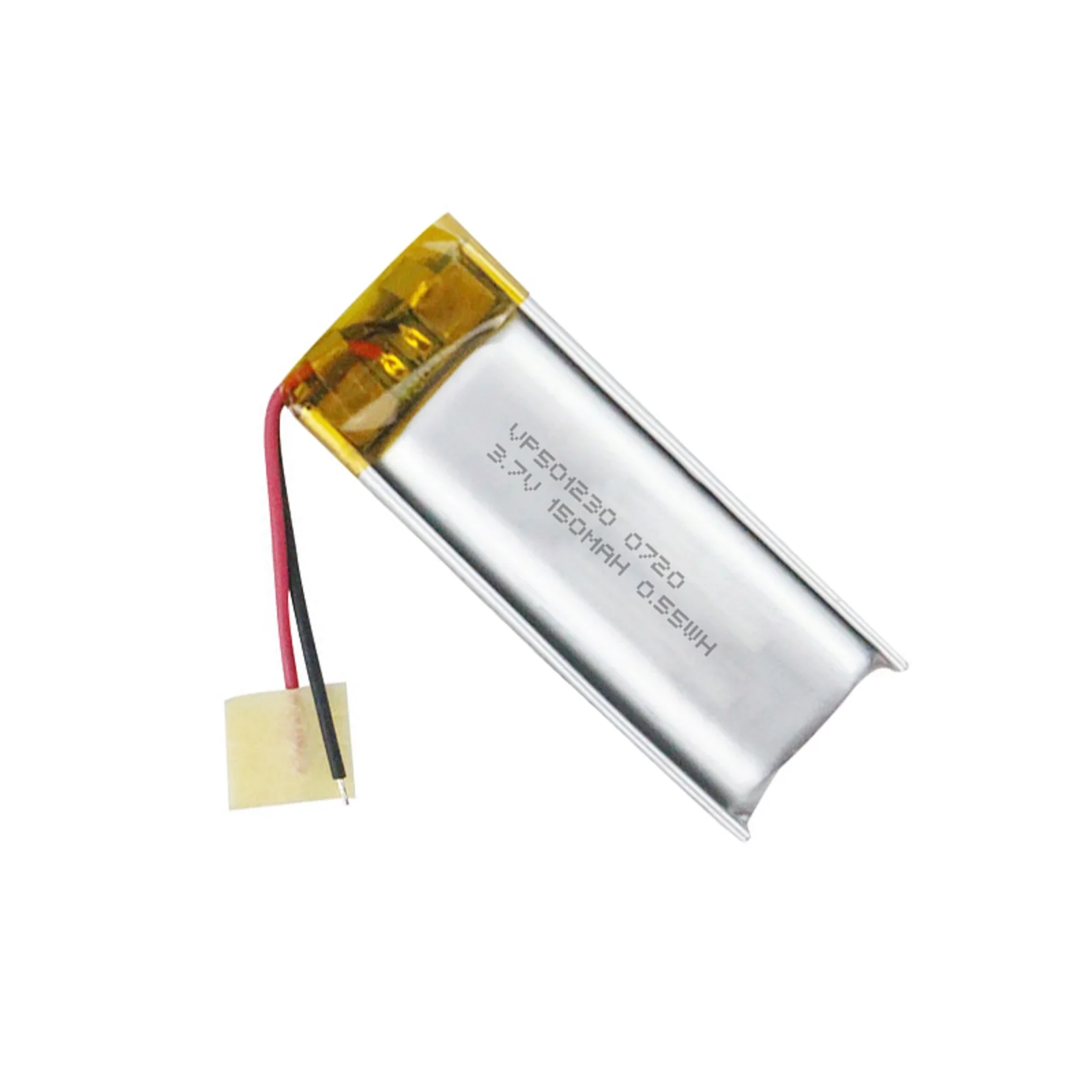 Hot Sale VP501230 Lithium Polymer 3.7V 150mAh Rechargeable Lipo Battery For Electronic Meter