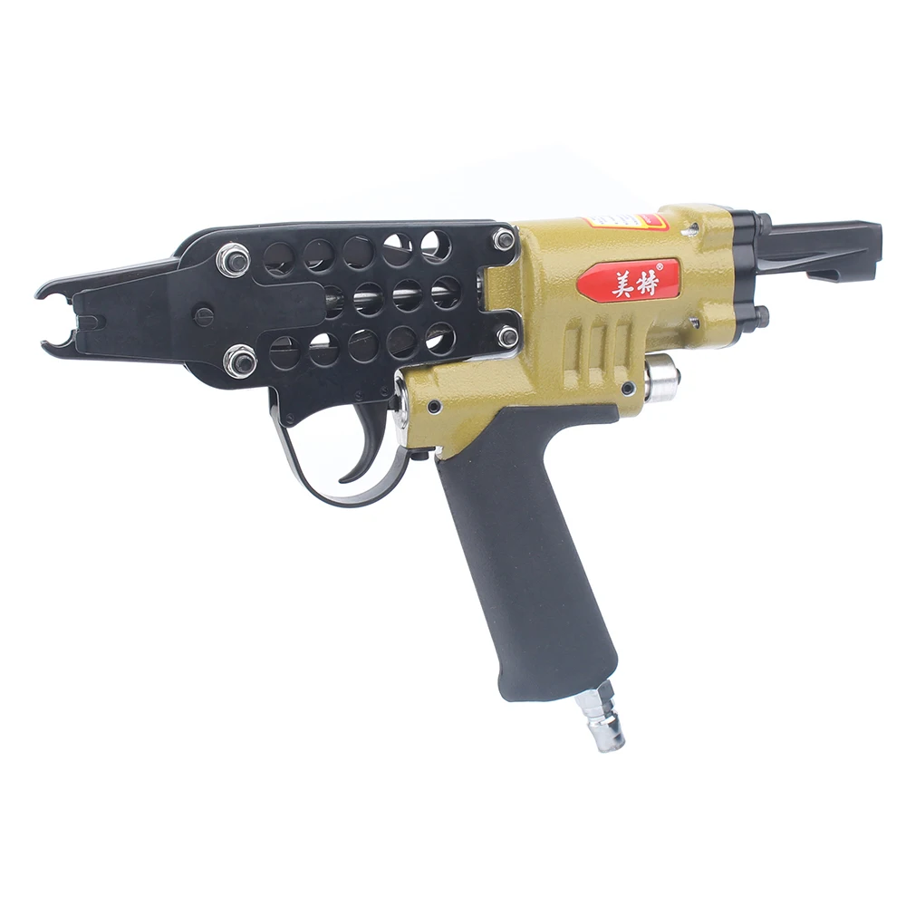 SC7E-I2 Pneumatic C Ring Nailer Cage Stapler Nail Gun Clip Piler