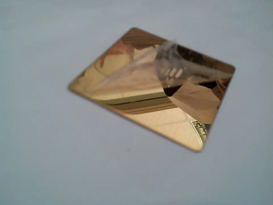 China acrylic manufacture acrylic mirror 3mm 2mm 1mm silver golden perspex/plexi glass mirror sheet factory