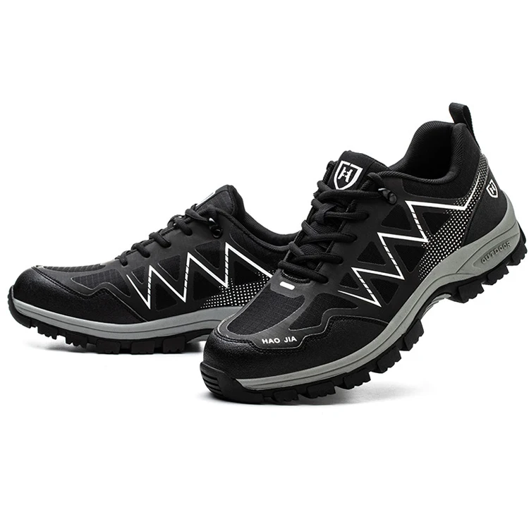 Factory Price Anti Smashing Oil Resistant Same Cat Construction Red Protection Wing Mens Work Boots Safety Shoes