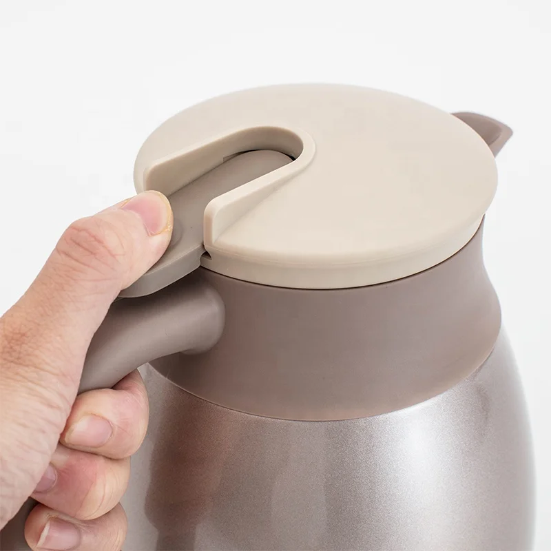 Double Wall Insulated Stainless Steel Thermos Tea Coffee Pot