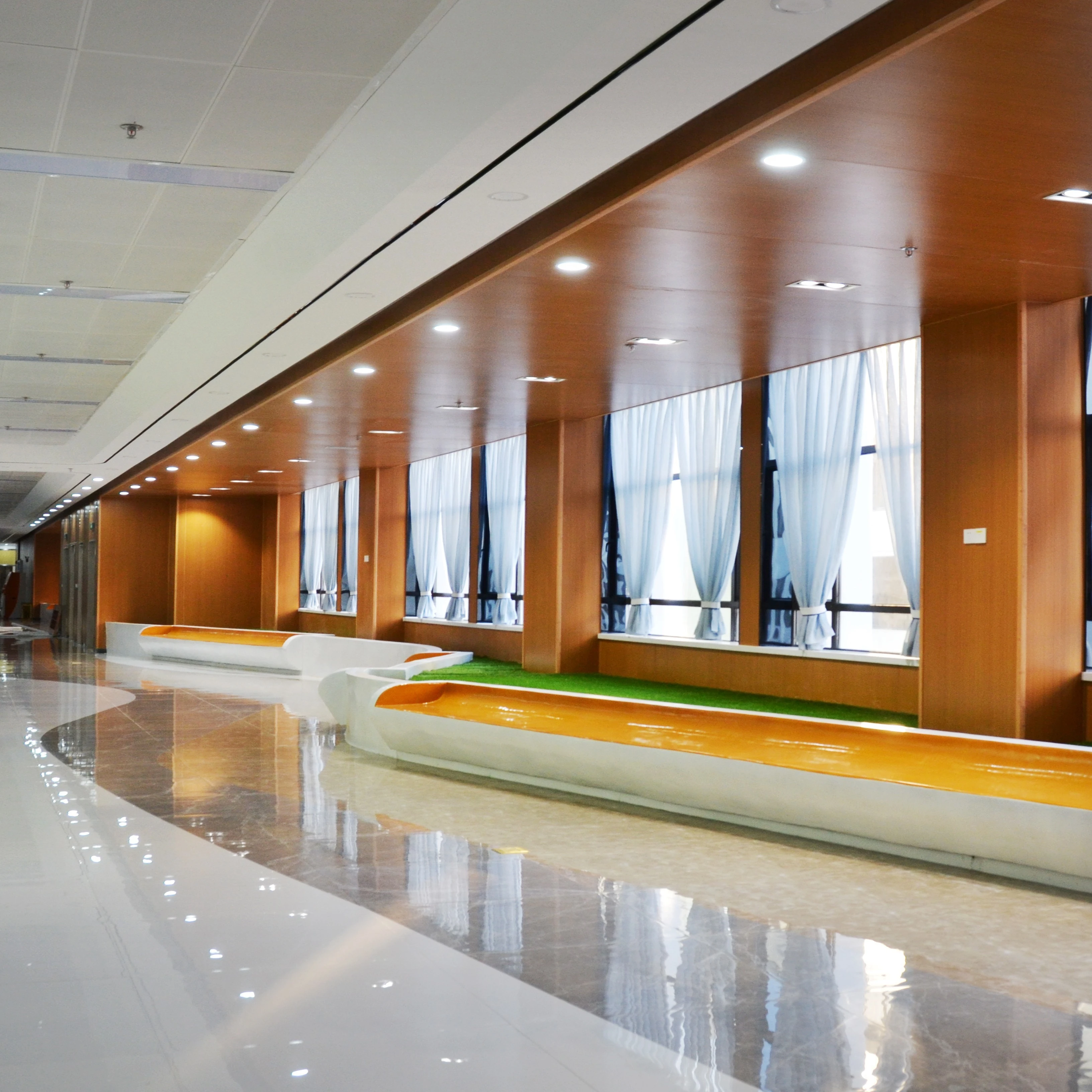 Прямая поставка с завода, огнестойкая панель для домашнего декора, деревянные ПВХ, настенные панели