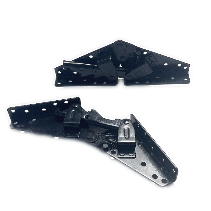 Sofa Bed Armrest Hinge Herrajes Click Clack 230/260/300mm Furniture Mechanism Hardware Accessories Black Zinc Sofa Bed Hinges