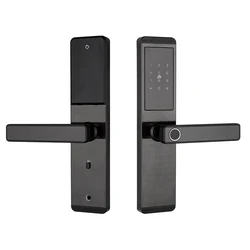 Water-repellent High Quality Passcode Keypad Intelligent Biometric Finger Print IC Card Smart Door Lock