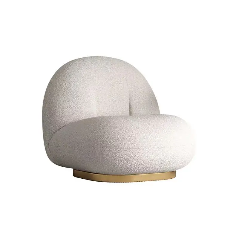 Ins Cloud Lazy  Velvet Sofa Designer Sydney Single Sofa Simple Small Family Single Chair