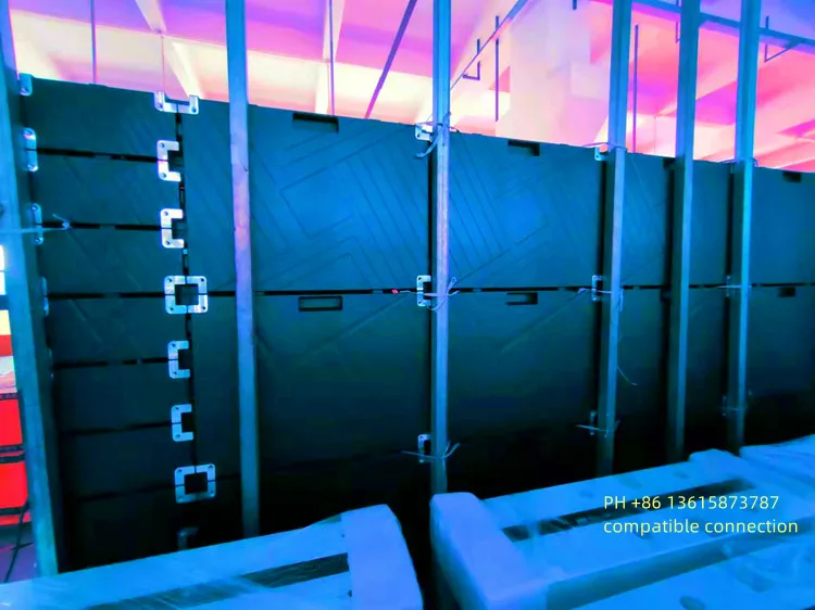 P1.25/P1.53/P1.667/P1.86/p2.5/p4   640*480 full front Maintenance magnet installation before renting LED display screen indoor