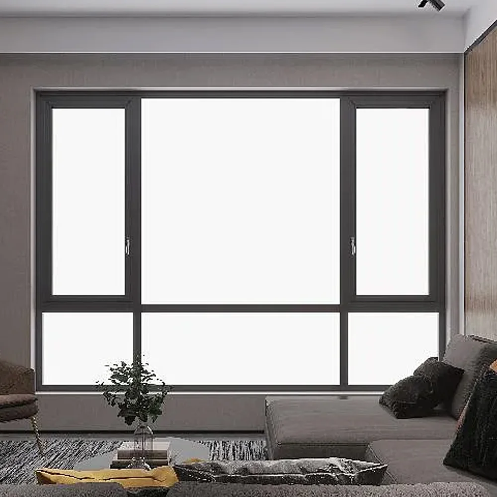 Window agent standardized production thermal break aluminum casement  windows