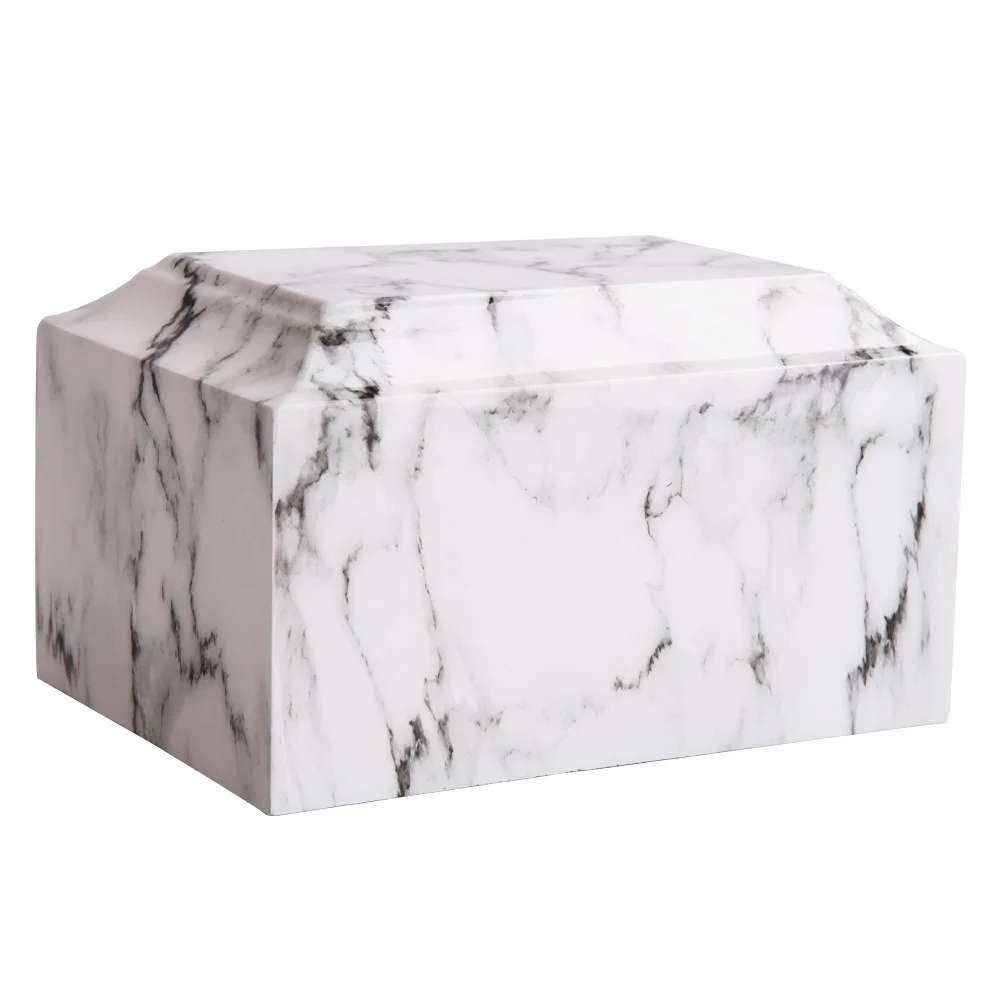 Funeral urns for ashes adult marble urn human cremation use