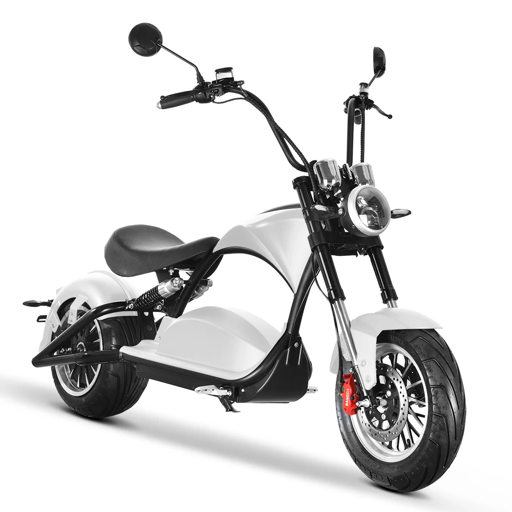 Vintage Inspired 3000W Electric Motorcycle for Adults with 60V Battery and Classic Design Electric Bike