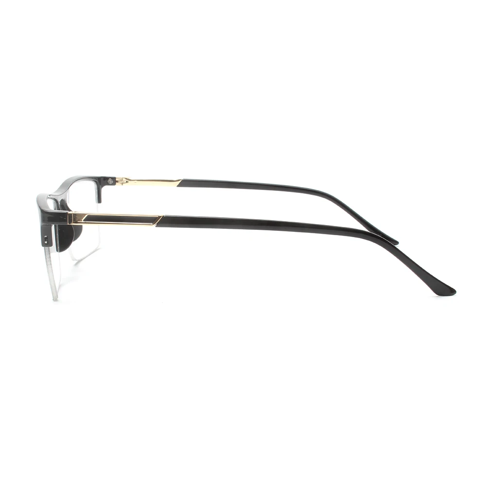 2022 New Wholesale High Quality Clear Metal Tr 90 Optical Half Frames Eyeglasses Frames Reading Glasses For Men Women