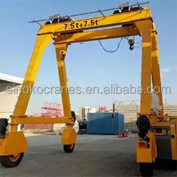 Сертифицированная CE интеллектуальная система управления, моторный цех, резиновые портальные краны