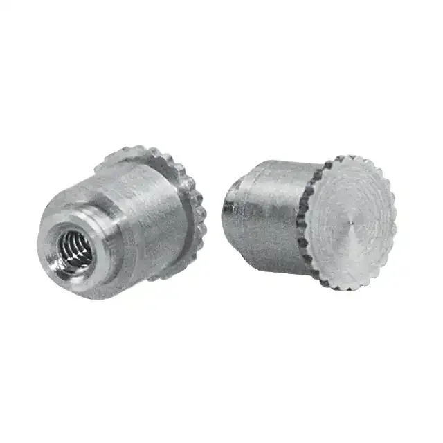 6# 8# M3 M4 M5 M6 half all threaded carbon stainless steel aluminum single pass round flat head knurled self clinching standoff