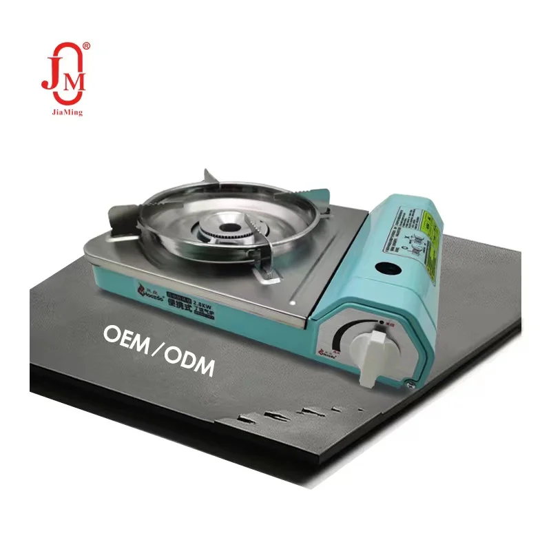 JIAMING outdoor picnic Automatic Ignition Stove camping cookware gas cooker portable burner camping stove