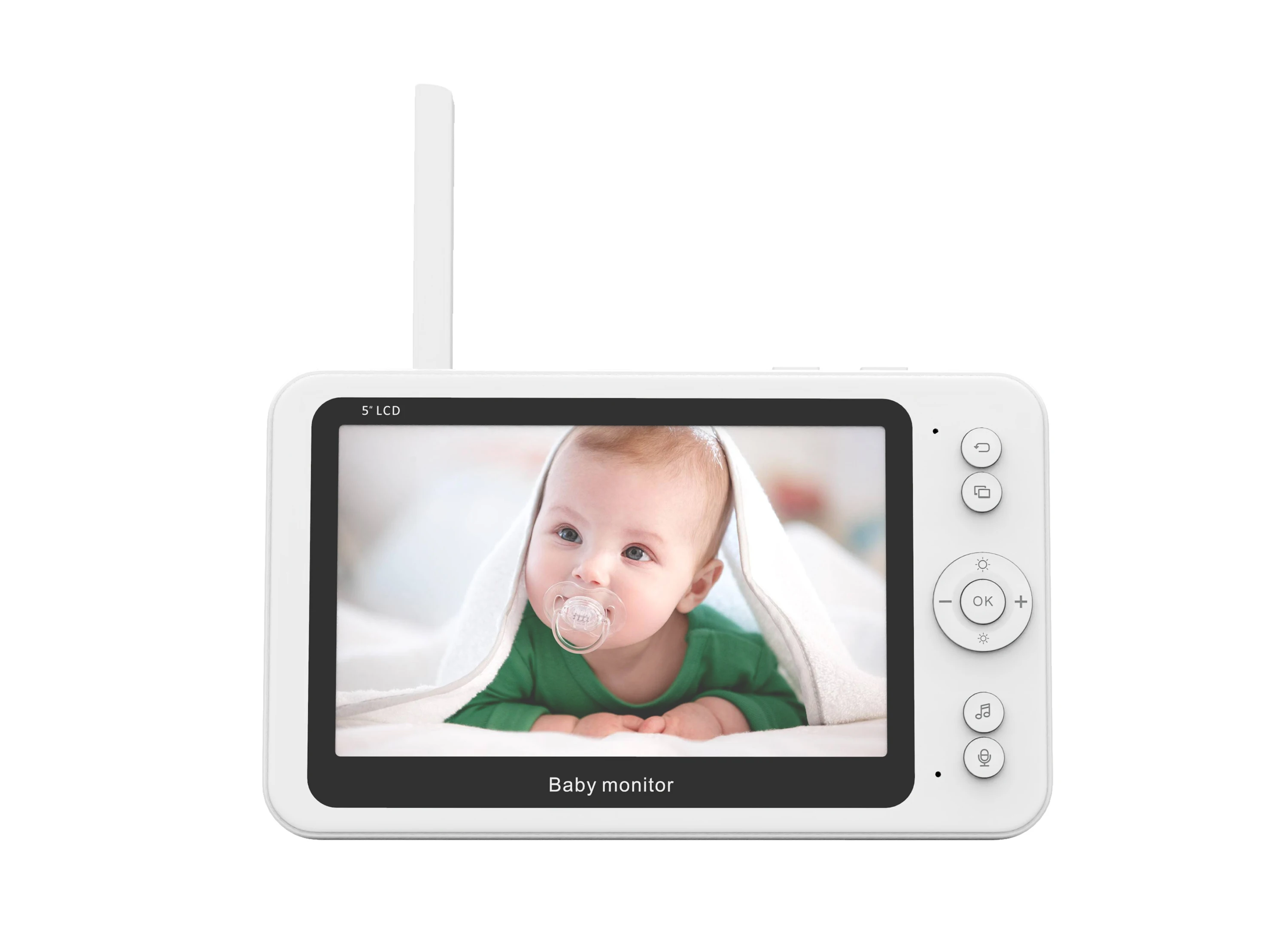 Новинка 2020 г., видеоняня 5 дюймов 1080P МП, камера видеонаблюдения для детей, производитель детской видеокамеры