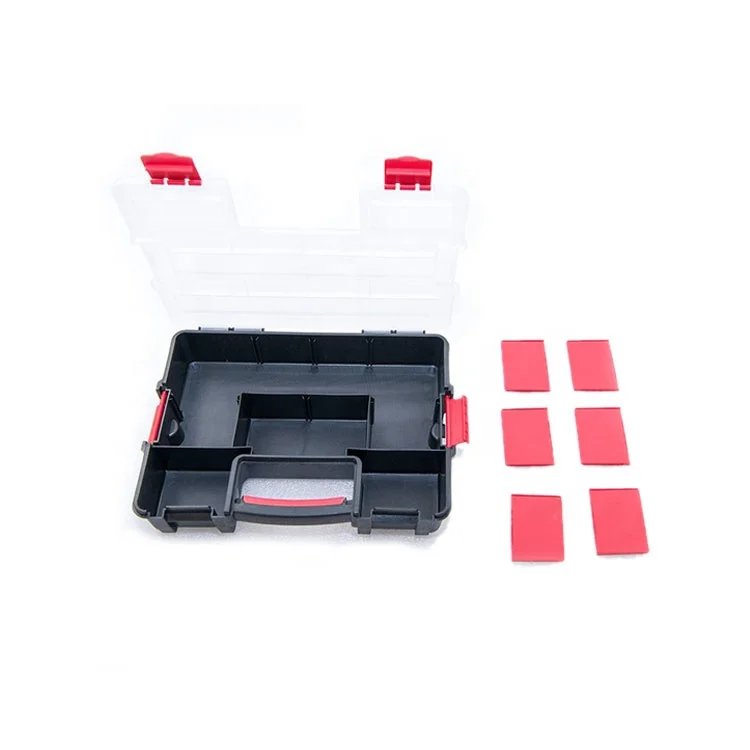 hot selling compartments tool box set plastic toolbox