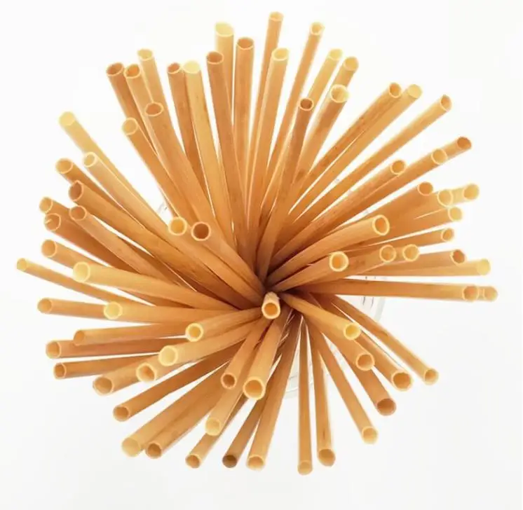 Reusable eco friendly natural biodegradable disposable reed straw natural