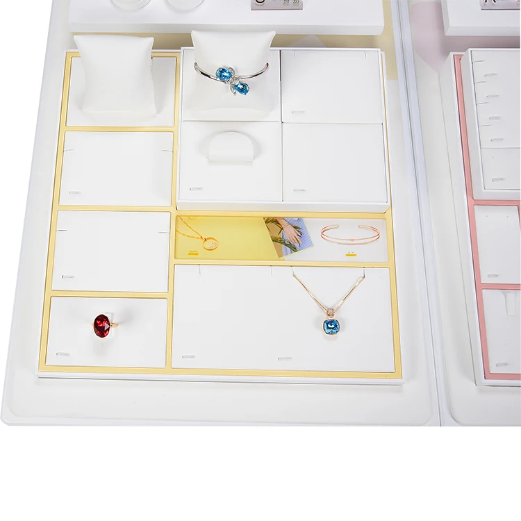 Custom brand luxury jewelry display set, jewellery packaging & display