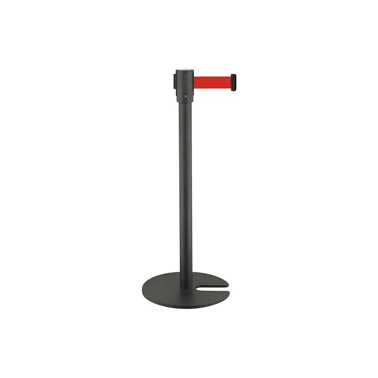 High quality customized sign on the top and retractable stanchions for hotel