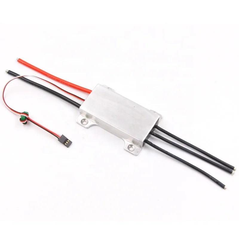 100m underwater IPX8 24V 90A waterproof brushless 2-way ESC BEC 5V/5.5A  All aluminum alloy for structure ROV submarine thruster