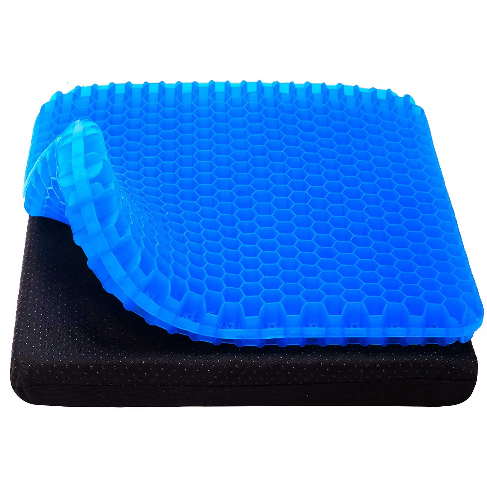 Cooling Chair Pad Thick Big Breathable Cooling Seat Cushion with Non-Slip Cover For Wheelchair Office Chair