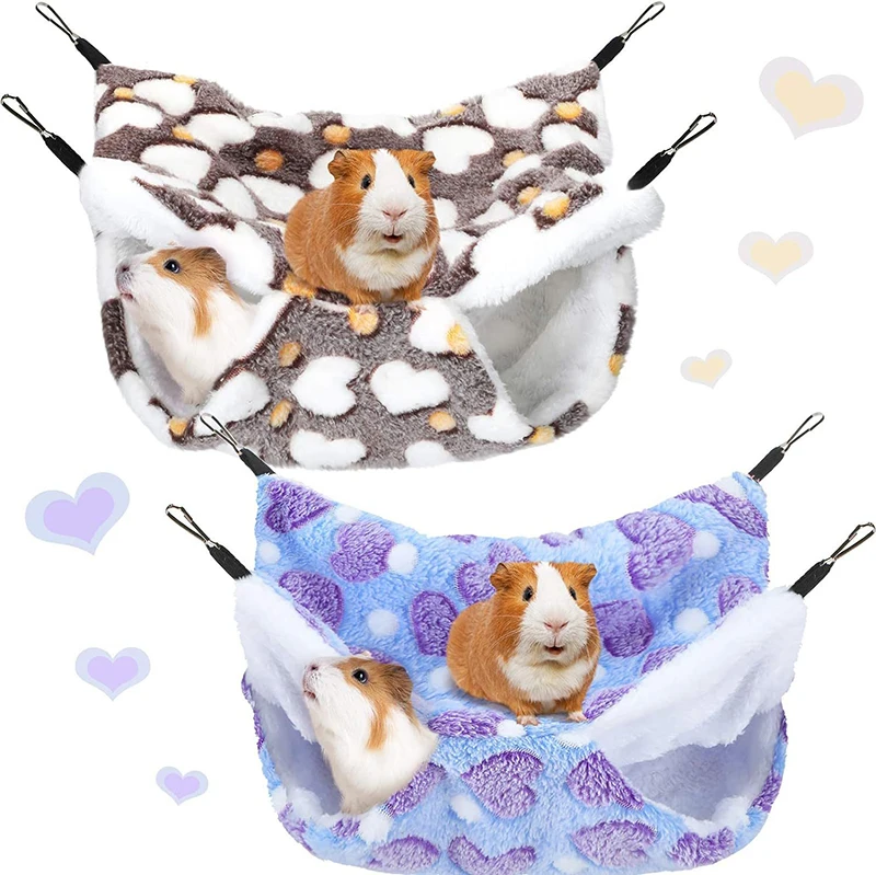 Warm Small Pet Hanging Bed Hamster Hammock Bed for Chinchilla Parrot Guinea Pig Sugar Glider