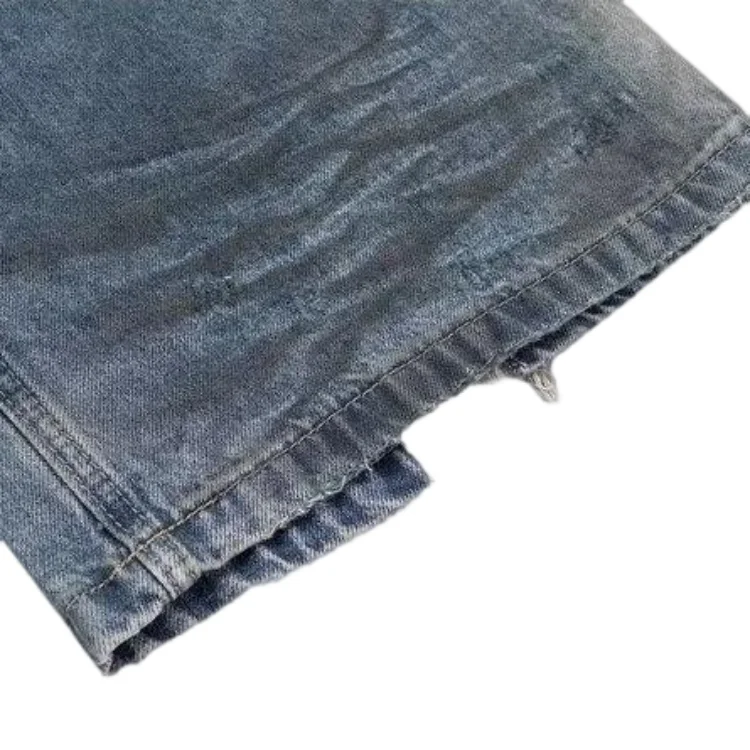 Прямая поставка с фабрики дешевые рваные джинсы хлопковые прямые в стиле хип-хоп