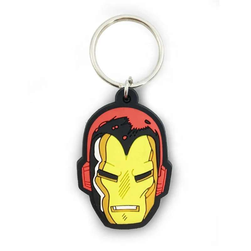  Изготовитель custom shaped Мягкий ПВХ резиновый брелок для подарка