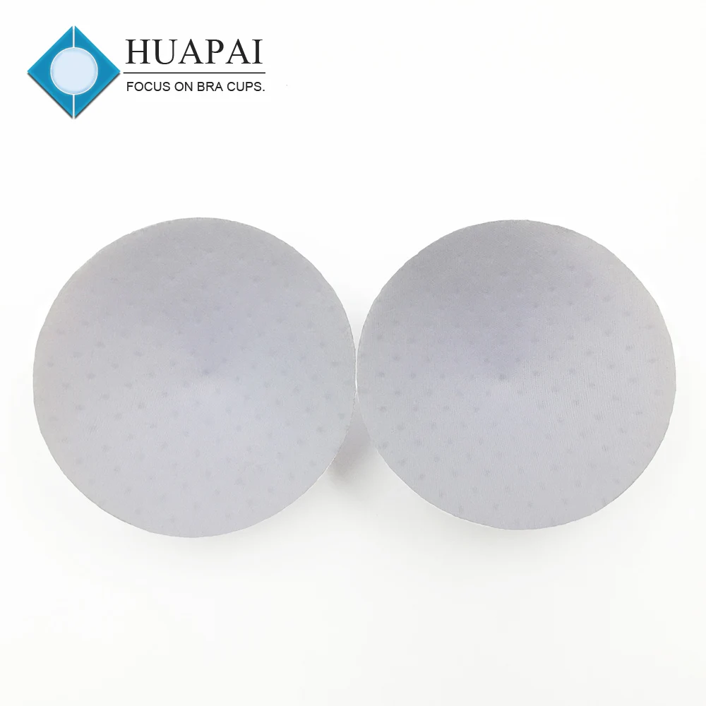 Full coverage breathable soft molded round foam bra cup in different color for swimwear