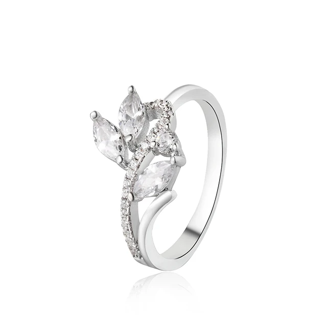 Wholesale S925 Silver Wedding Engagement Ring