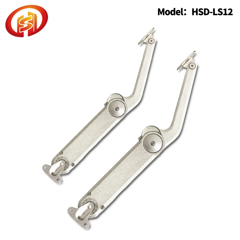 Lid Support Hinges Heavy Duty Folding Lid Stay Buffer Damper for Kitchen Cabinet Cupboard Door