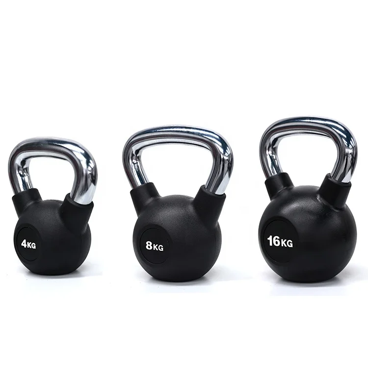 Gym Fitness Sets Iron Competition Kettlebell With Color Ring Set