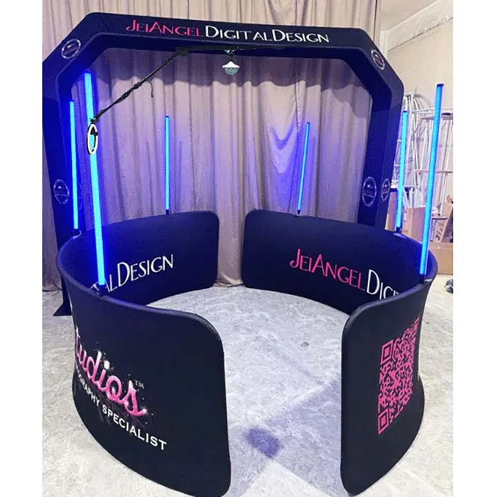 Party Supplies 360 Overhead Photo Booth Green Screen With Fill Light Lamp Manual 360 Overhead Photo Booth Green Scree
