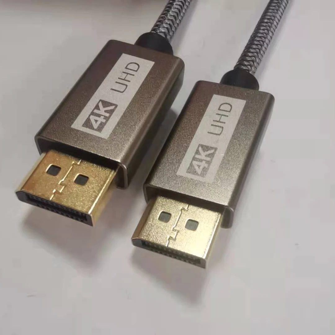 
China Manufacturer Adapter Displayport Cable Display Port 1.4V DP Cable 