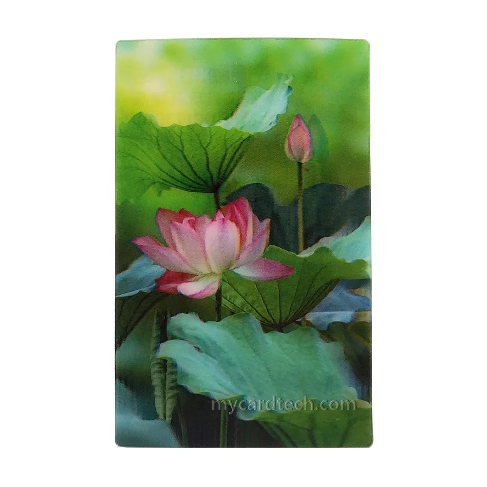 Custom Printing 3D Business Lenticular Card for ID Game Playing Card Postcard
