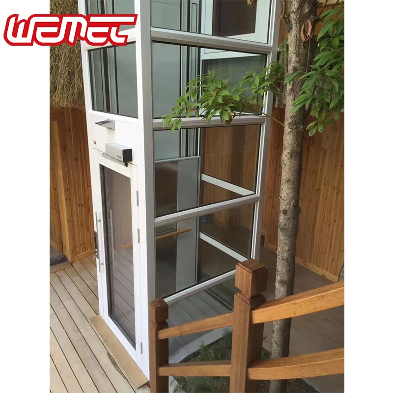 indoor outdoor vertical hydraulic house villa lift passenger elevators residential elevator small home lift