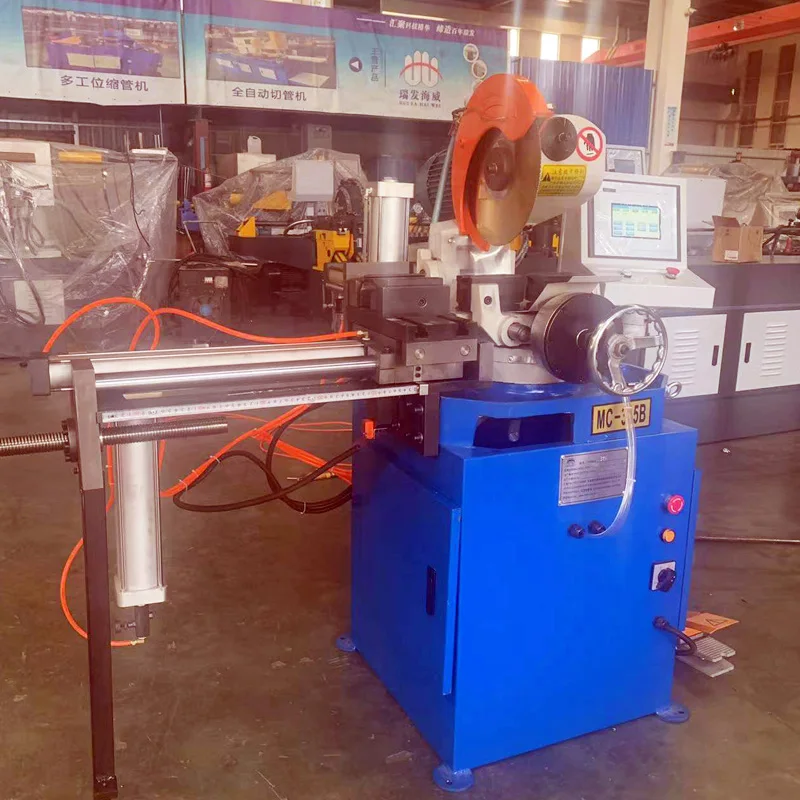 Машина для резки труб с ЧПУ управлением PLC машина холодной пилы стальных