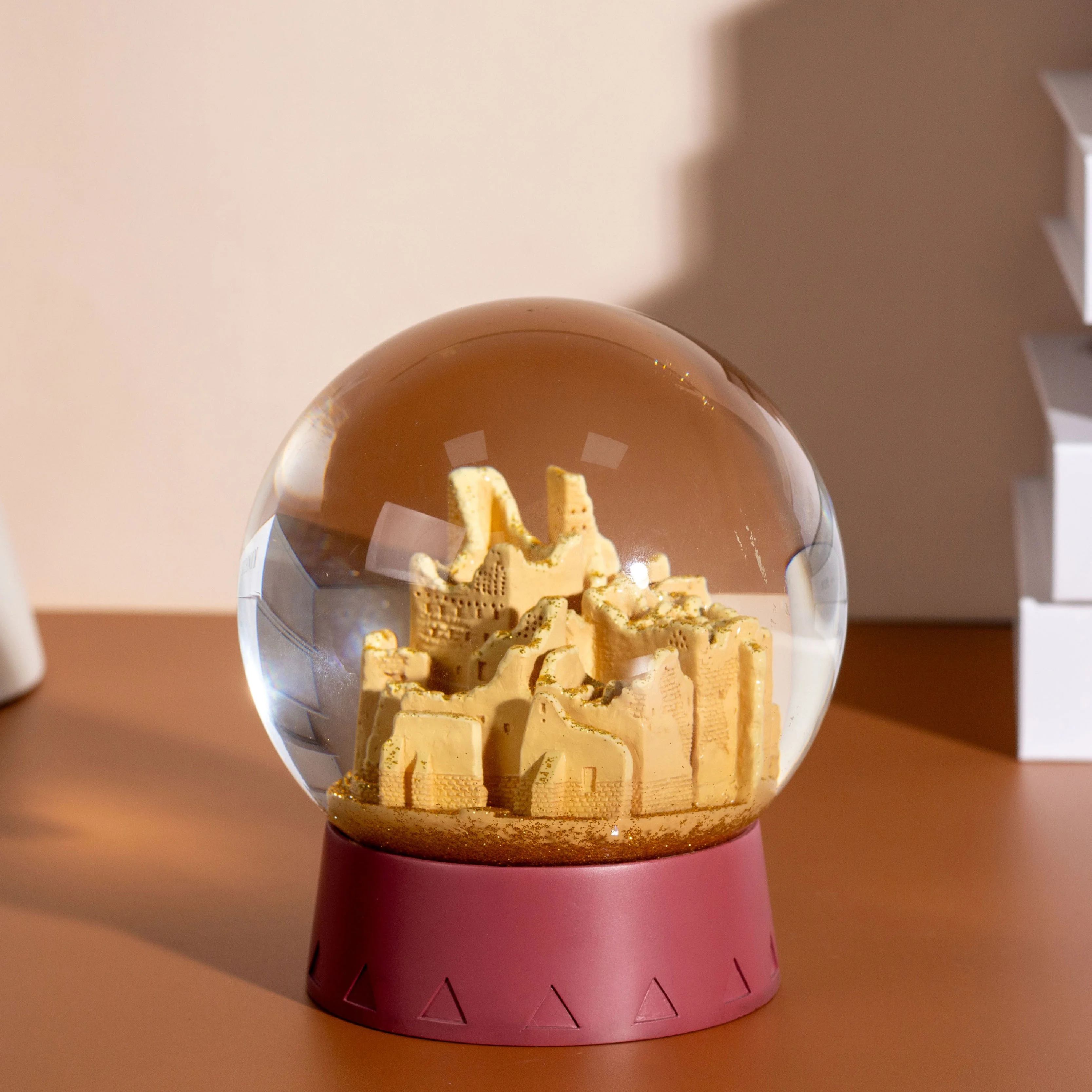 Saudi Arabia Snowball Decoration Scenery desert souvenirs Snow globe collection halloween decor
