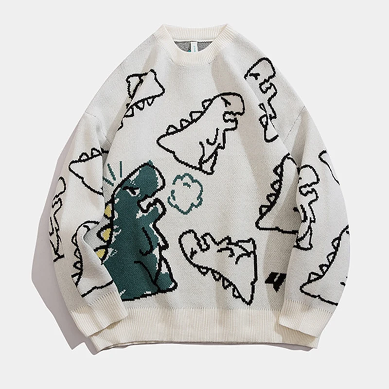 2023 Custom LOGO OEM & ODM men sweater Jacquard pullover knitwear winter crew neck cotton knitted designer custom knit sweater
