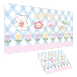 Oem Factory Cheap Custom Printed Rubber Mousepad Non-Slip Office Pc Desk Mats Colorful Rgb Long Keyboard Mouse Pad Gaming Xxl