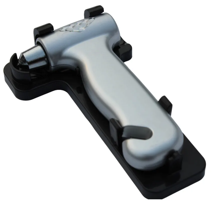 3 in 1 car safety hammer with high flash light window breaker